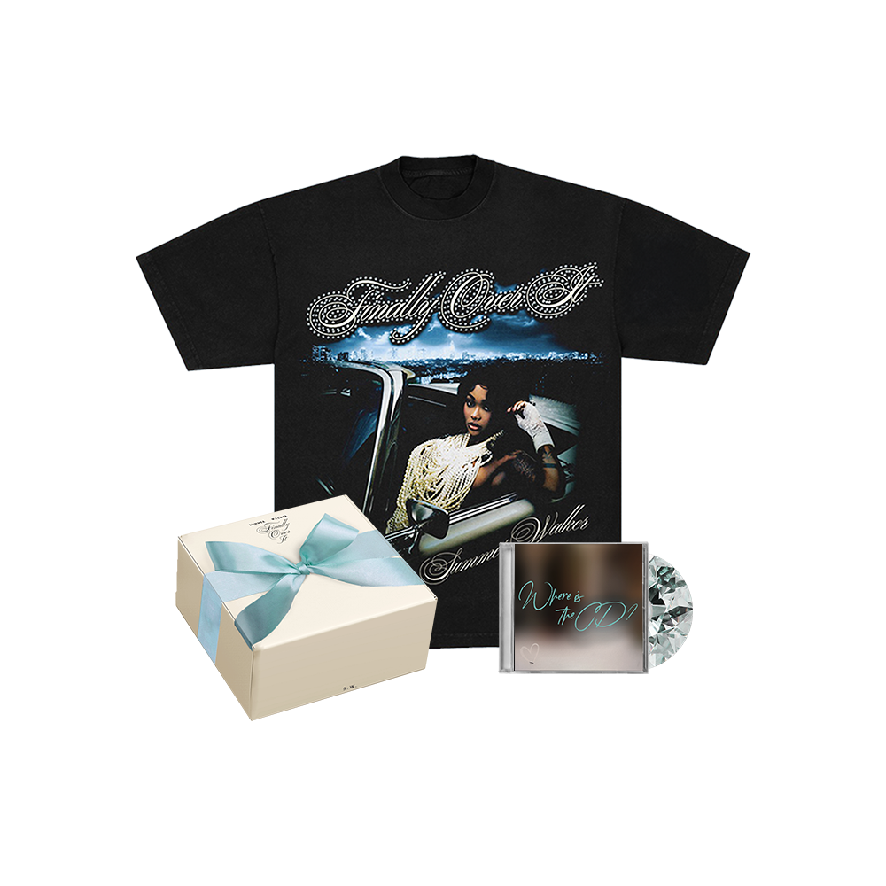 Finally Over It Box Set Vintage Black T-Shirt