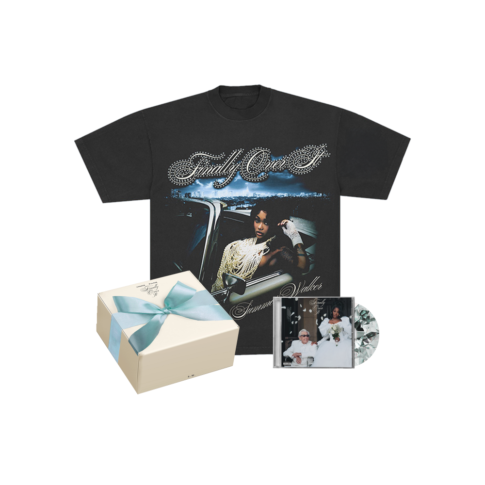 Finally Over It Box Set Vintage Black T-Shirt