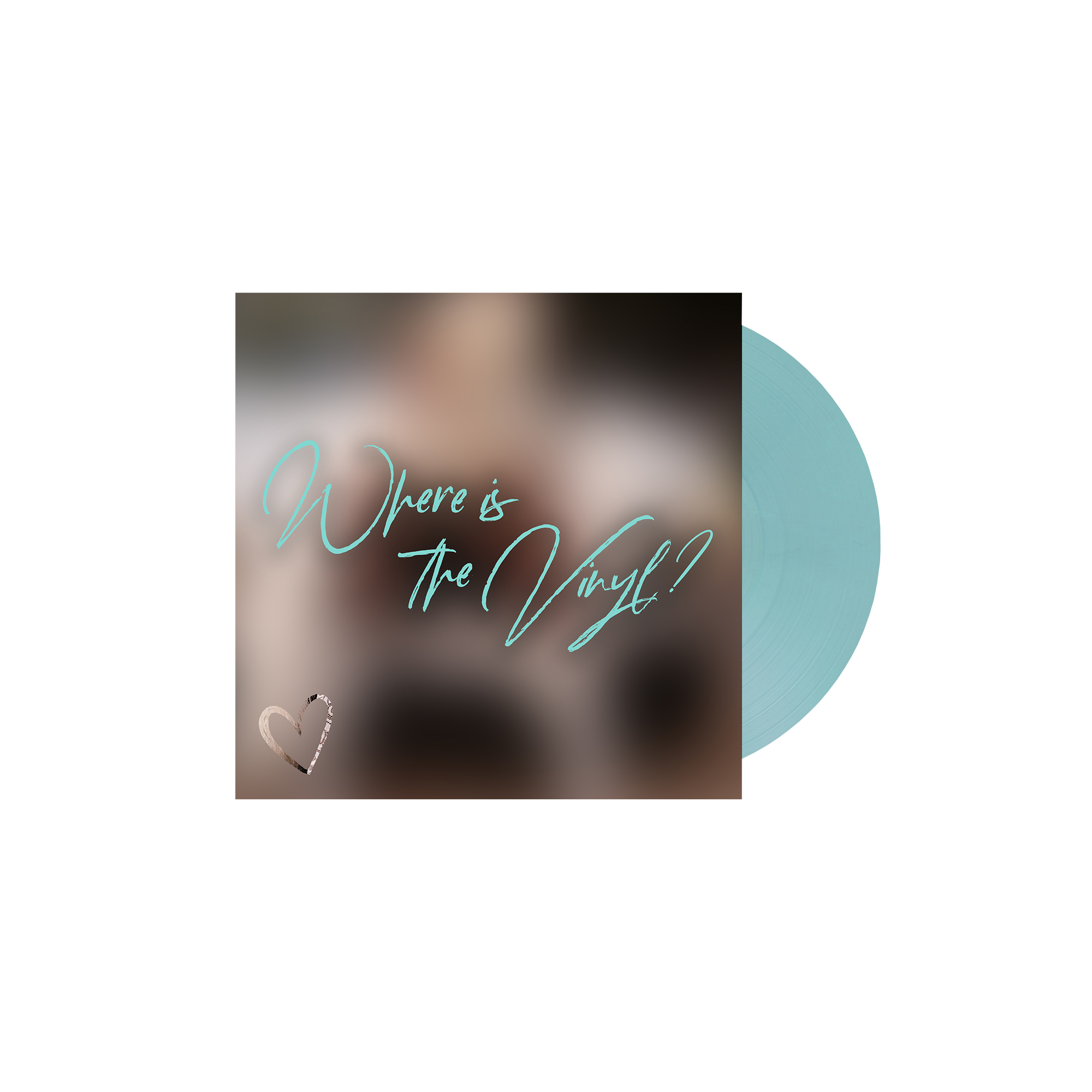 Finally Over It: For Better Edition STANDARD TRANSLUCENT LIGHT BLUE VINYL